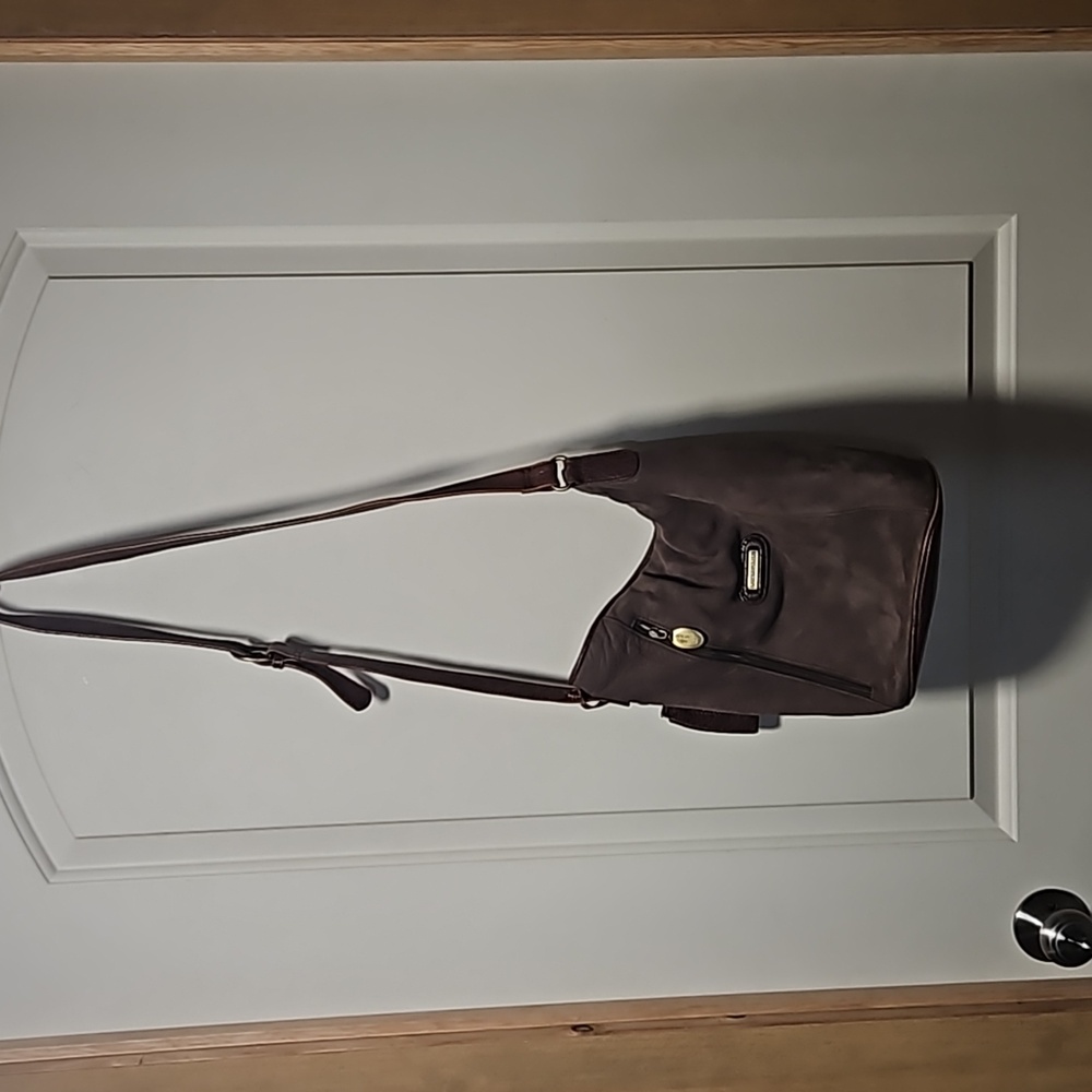 Stone Mountain suede bag